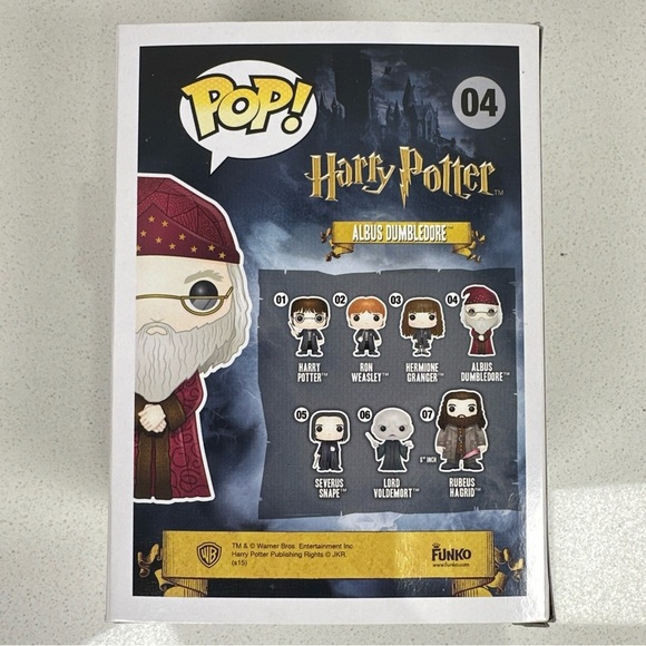 Funko Pop! Harry Potter Albus Dumbledore #04 Vinyl Figure - Picture 3 of 7